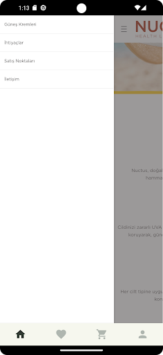 Android application Nuctus screenshort