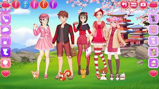 Anime Friends - Cute Team Make - Screenshot 3
