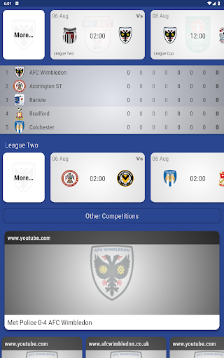 AFC Wimbledon Fan App