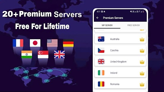VPN 4x Premium Pro Screenshot