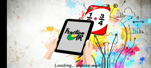 Android application Fraction AR screenshort