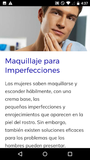 Curso de Maquillaje para Hombres screenshot 2
