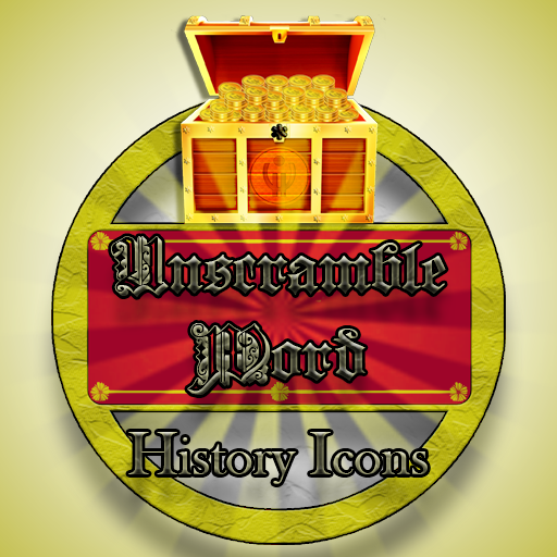 History Icons: Unscramble Word logo