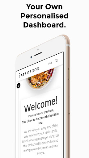 Android application Eat Fit Food screenshort