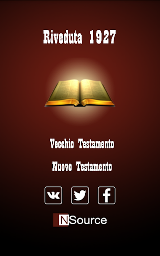 Android application Italiano Riveduta Bibbia screenshort