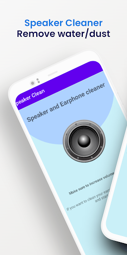 Android application Speaker Cleaner - Remove Water screenshort