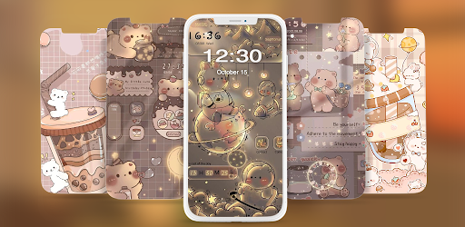 Android application Cute Bear Wallpaper HD screenshort
