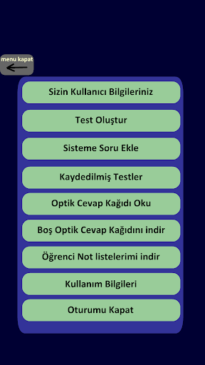 Test Oluştur