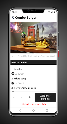 Quimino Burger Screen 2