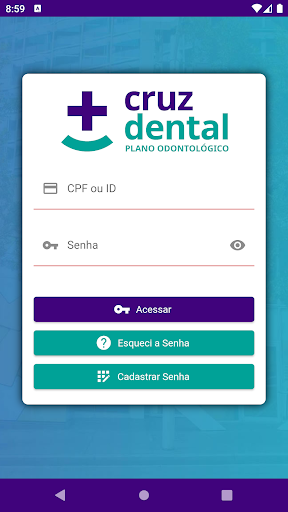 Android application Cruz Dental screenshort