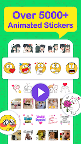 Animated Emojis Sticker for WA  screenshots 1