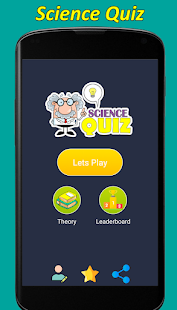 Science quiz Screenshot