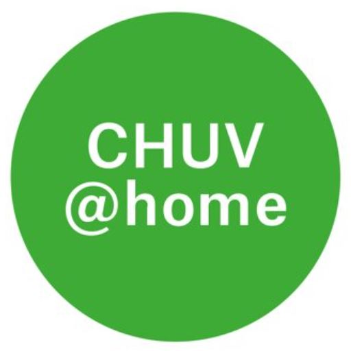 CHUV@home logo