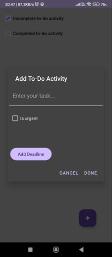 Todo List Screen 2