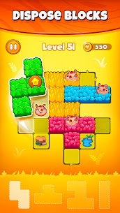 Pigs and Wolf MOD APK- Block Puzzle (Unlimited Hints) 5