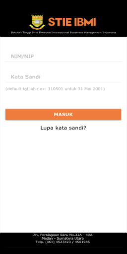 STIE IBMI Medan Screen 2