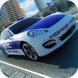 Racing Police Highway 3D icon