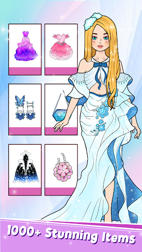 Android application Doll Makeup: Dress Up ASMR screenshort