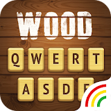 Wood Keyboard Theme FREE icon