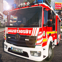រូប​តំណាង Fire Truck Driving Simulator