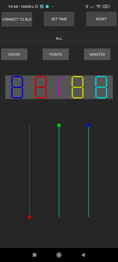 7 Segment Clock Arduino Screen 2