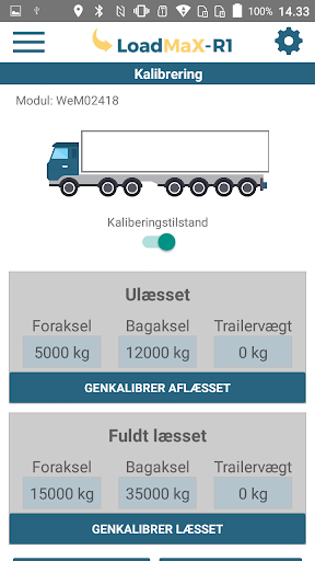 LoadMaX Screen 2