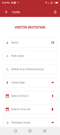 Fumba Access Screen 3