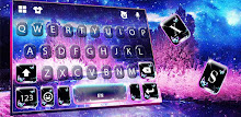 Pozadí klávesnice Neon Fantasy APK
