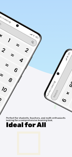 Screenshot of Maths Table Finder