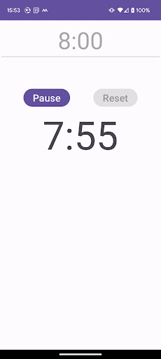 Android application Talking Soccer Timer screenshort