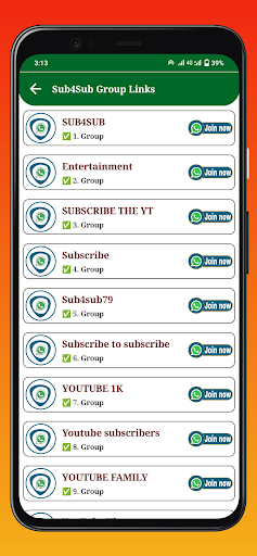 Whats Group Links Join Group Screen 3
