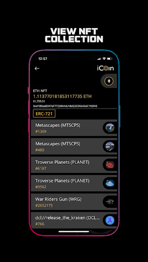 iCoin Mobile Screen 3