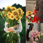 Cover Image of Herunterladen Girls With Flowers Dpz  APK