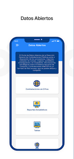 ContratacionesRD Screen 3