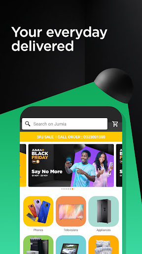 Screenshot of JUMIA Online Shopping