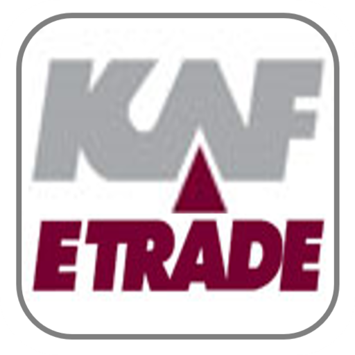 KAF eTRADE logo