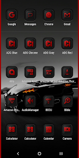 Скачать ADG Red Icon Pack Онлайн бесплатно на Андроид