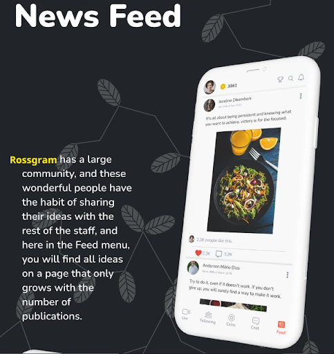 Rosslive -Live stream and reels