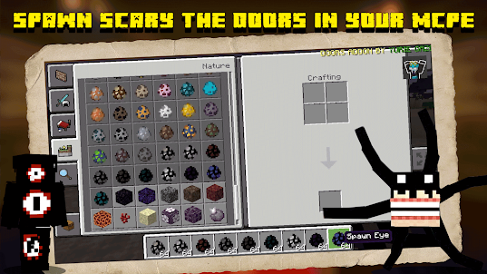 Scary Doors mod for MCPE
