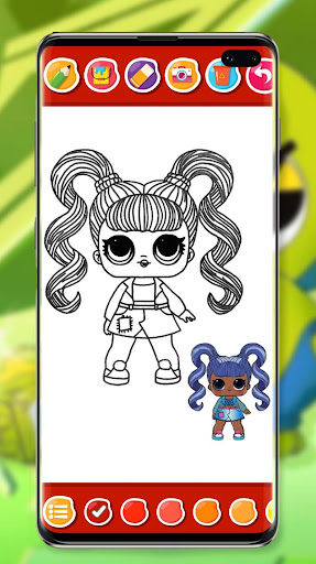 Shinbi House coloring book