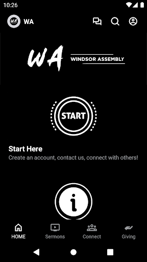 Android application Windsor Assembly screenshort
