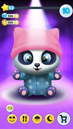 Pu My talking panda, pet care - Screenshot 3
