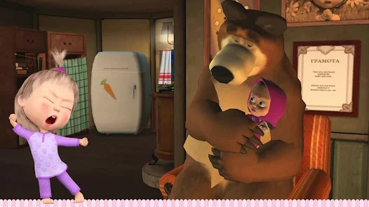 A casa do urso é um personagem de desenho animado do filme urso