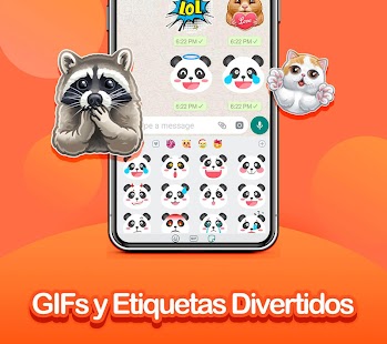 Teclado Kika-Teclado Emoji Screenshot