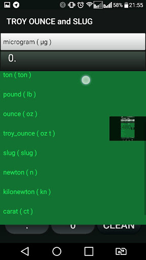 Troy Ounce and Slug t oz - sl Convertor