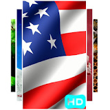 US Flag Wallpaper icon