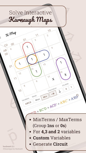 BooleanTT - Boolean Algebra Screenshot 2 - AppWisp.com