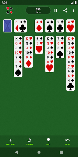 Solitaire Screen 3