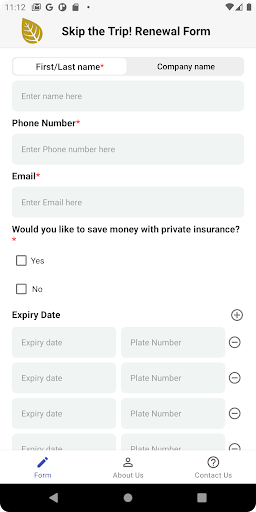 SkipTheTrip-Auto Renewals Screen 2