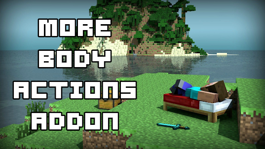 More Body Action Mod Minecraft